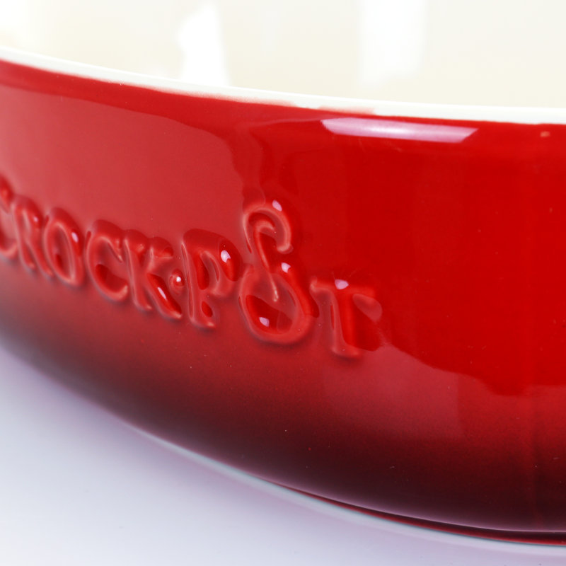 Crock-Pot 2.5 Qt. Stoneware Oval Bake Pan