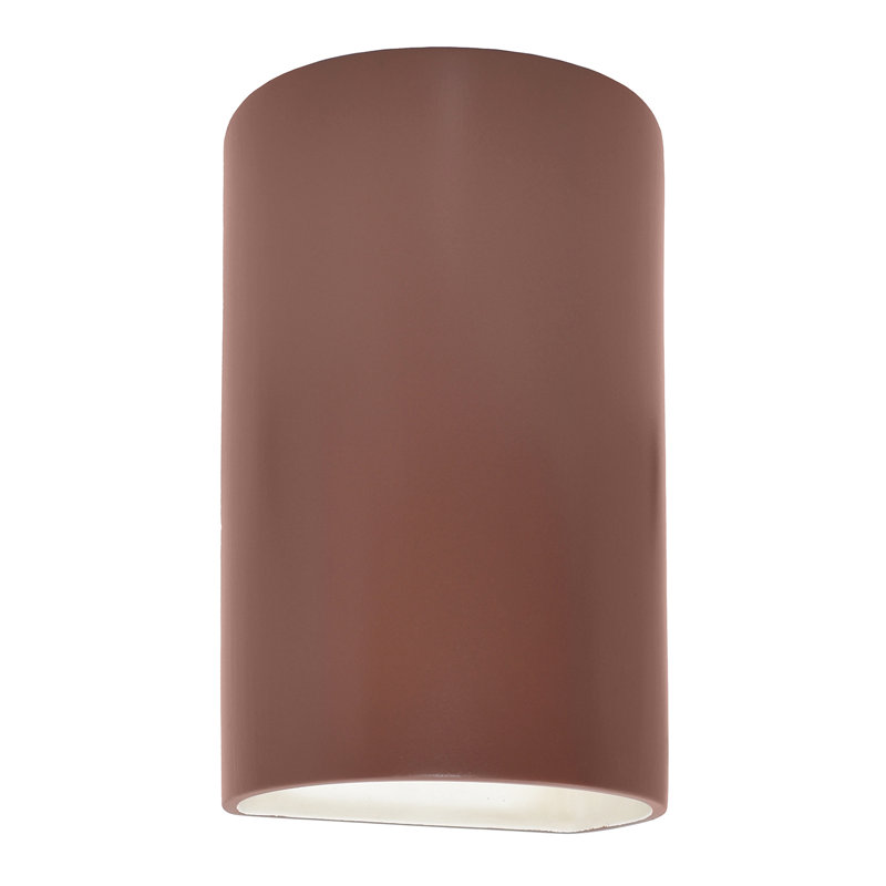 Ranks 1 - Light Flush Mounted Sconce, 9.5" H x 5.75" W x 4"D, Carrara Marble, Incandescent (Not included)