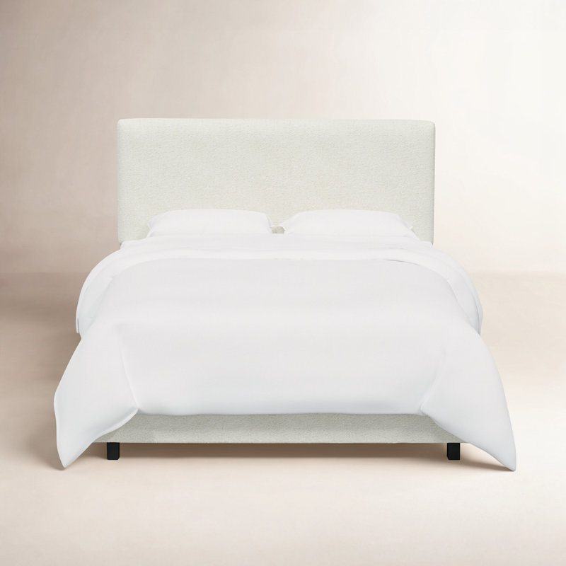 Lit tapissier Atoll, Boucle neige classique, Complète