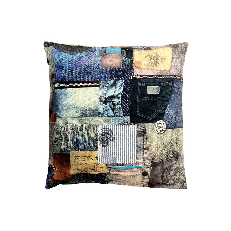 Bangalow Throw Pillow, Polyester/Polyfill