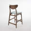 Ensemble de 2 tabourets de bar en bois avec dossier courbé-1076236020-1076236023