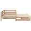 Blasingim Solid Wood Daybed with Trundle-718935436-718935521