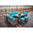 Baecher Wicker 6-Person Outdoor Seating Group with Cushions-48868496