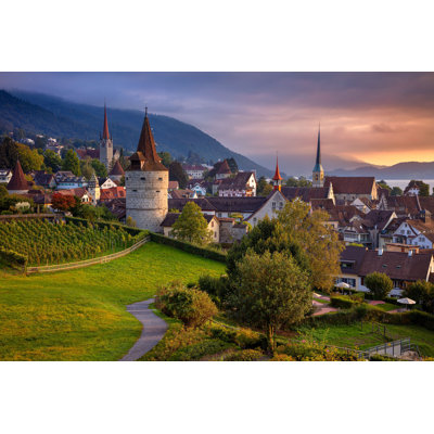 Train, Suisse - Photographie sur toile tendue