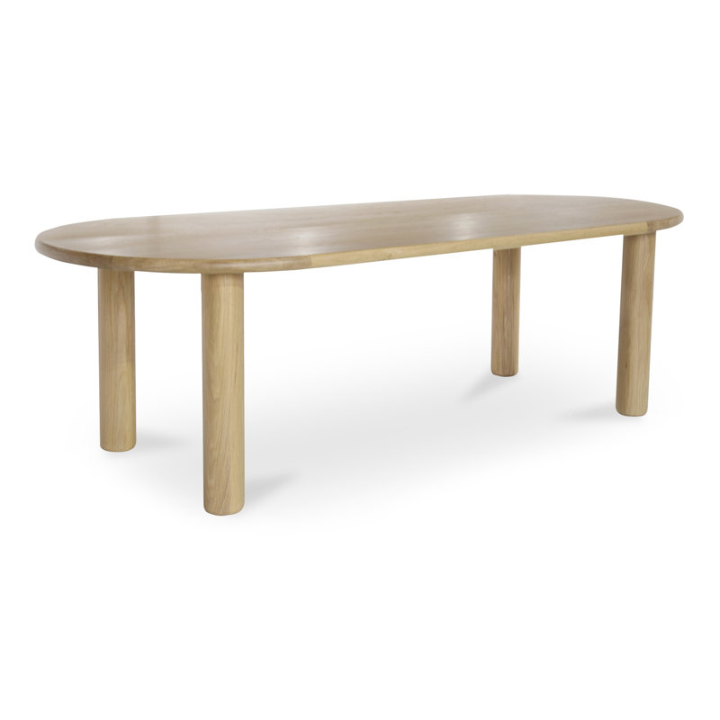 Milo Oval Dining Table, 78" L x 39" W