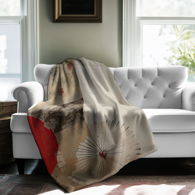 Jeté japonais 1 pièce - Sherpa Premium, L 50 po x L 60 po