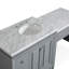 Lavabo de meuble-lavabo simple 67 po à droite