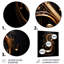 Abstrait musique dorée tremble - musique, art mural salon-373225920-373225926