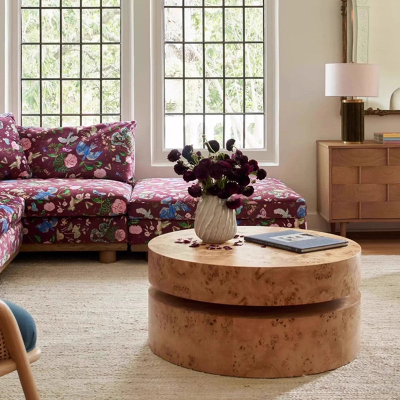 Table basse simple de style nordique