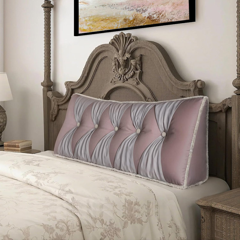 Coussin de siège de siège de lit confortable avec siège de lecture et siège de lit, Look rose rétro