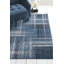 Tapis abstrait bleu nuit / bleu Woxall-28571358