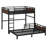 Metal Separable Bunk Beds With Raised Security Fence-155524596