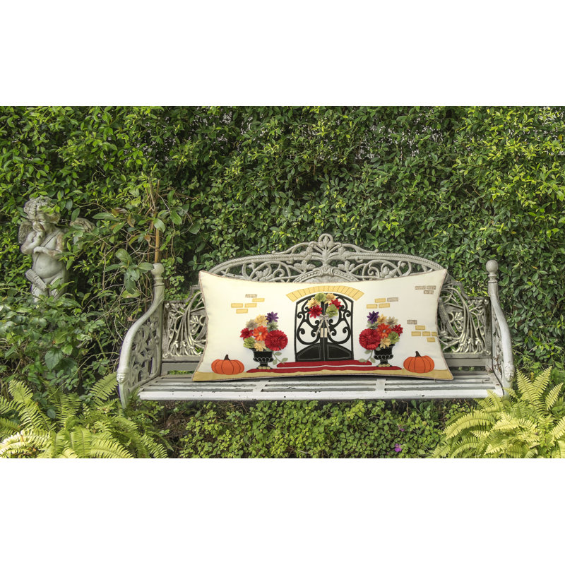Housse de coussin rectangulaire et insert 