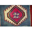 Tapis vibrant géométrique traditionnel 5 x 9