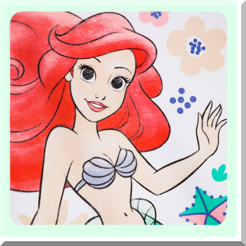Mermaid Dreams Ariel Beach Towel