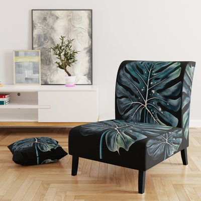 Moorton - Chaise d'appoint rembourrée et fauteuil tropical