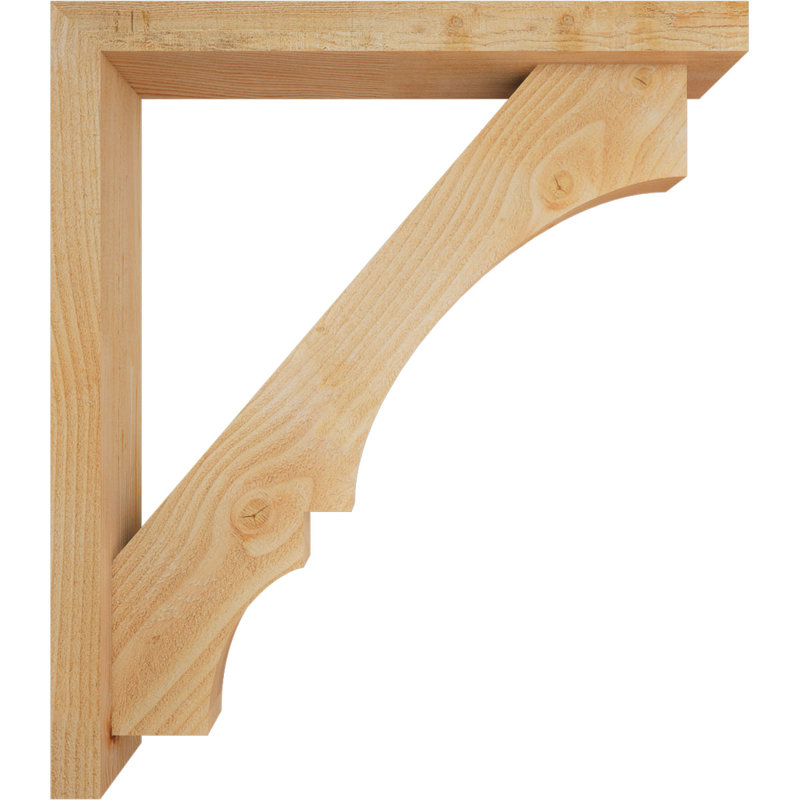 Support de bloc Balboa avec entretoise décalée, 32 x 28, Sapin Douglas de l 4 po (scié brut)
