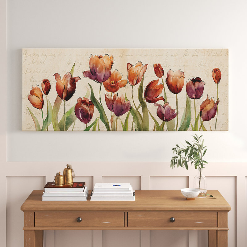 «Bow to Summer II» sur impression sur toile, H 24 po x l 60 po x P 1,5 po
