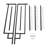 3-Tier Belt Rack with 39 Hooks-101114523