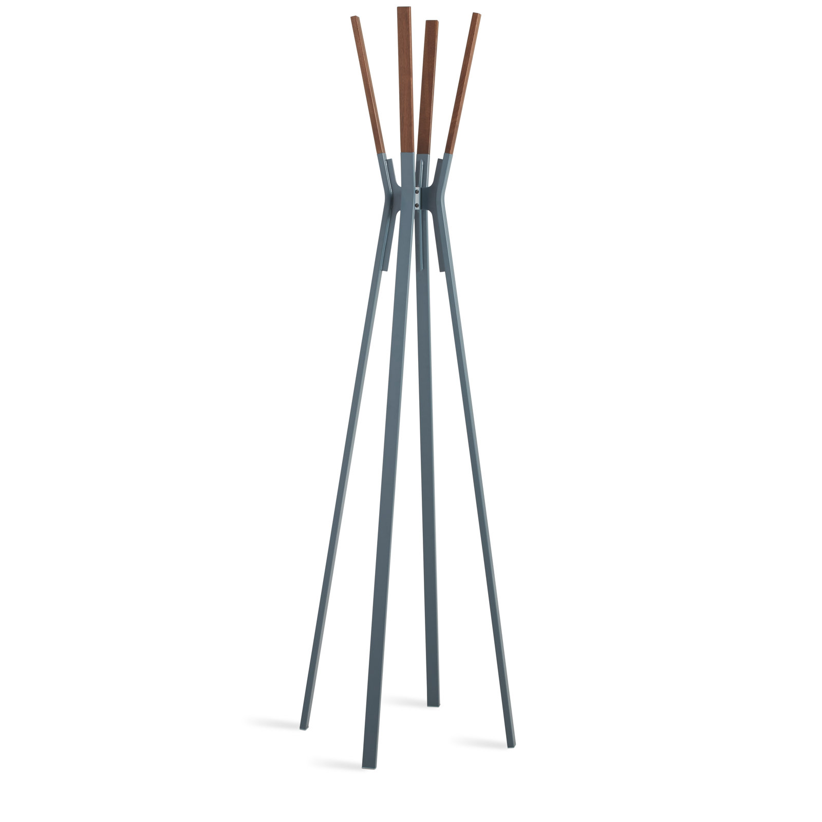Splash Freestanding Steel Coat Rack, Marine Blue