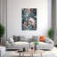 «Lush Botanical Bloom», art floral abstrait-129153599