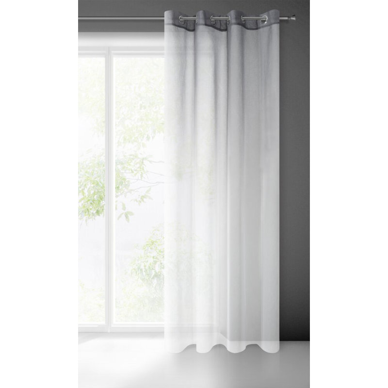 Bronislava Polyester Standard Eyelet Curtain Panel