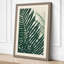 Layered Palm Fronds Botanical - Wrapped Canvas-131763865-131763872
