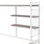 Lit de jour en métal avec bureau mobile, grille en métal, tablettes et cintre-1720749077-1720749072