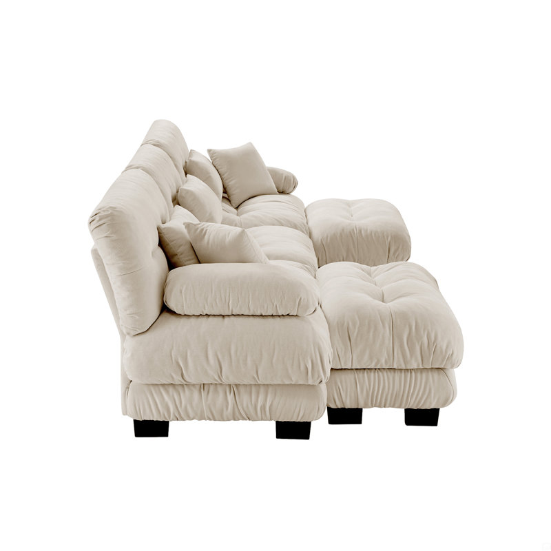 Chenille Modular Sectional Sofa