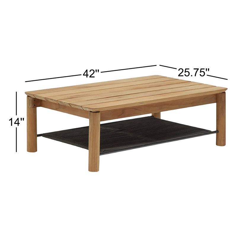 Haven Solid Wood Coffee Table