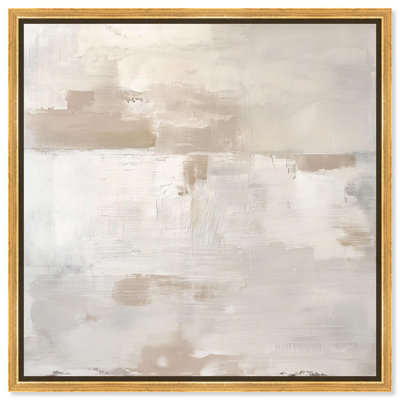 Arid Hues (I) Canvas Minimalist Abstracts by Art Remedy