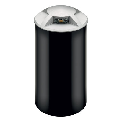 Castille Black Integrated LED Aluminium Well Light