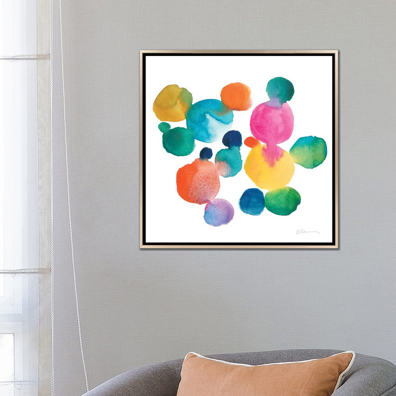 Jig I - Wall Art Print - Framed Canvas