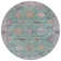 Machine Washable Indoor/Outdoor Xhevrie Mint Rug