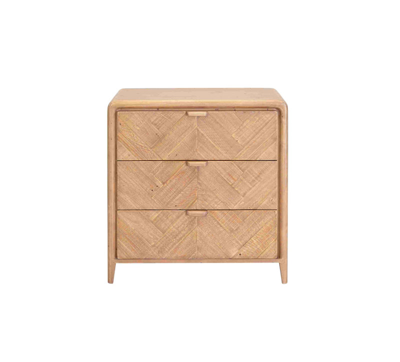 85 cm W Chest of 3 Drawers