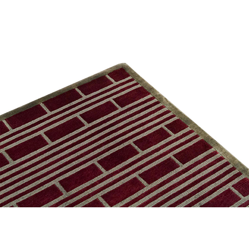 Hand Woven Wool Geometric Area Rug