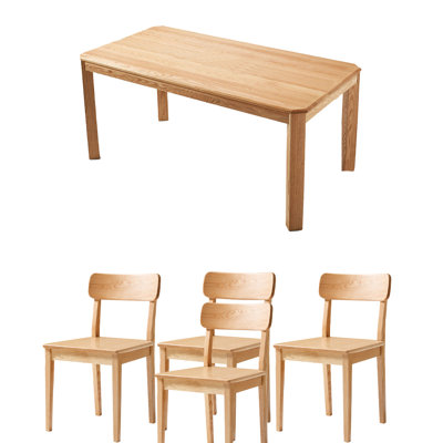 Rectangular 33.46'' W Dining Set