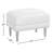Woodford Top Grain Genuine Leather Ottoman