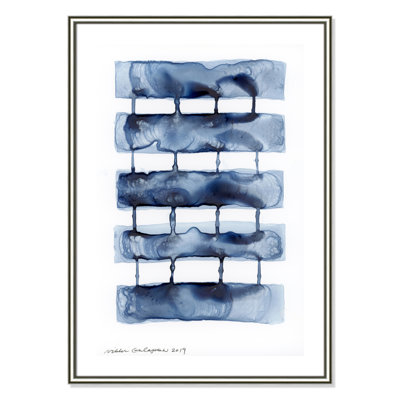Stitched Together I by Nikki Galapon - Solid Wood Rectangle Print Single Piece Item on Canvas