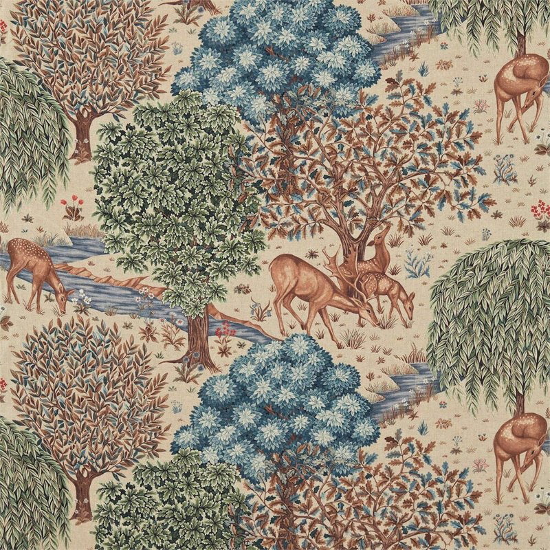 The Brook Fabric, Tapestry Linen