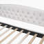 Lit de jour style cerisier avec lit gigogne simple et ensemble de lattes inclus Finition cerisier-471424589-471424586