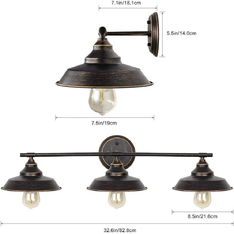 Loughlam 3 - Light Vanity Light