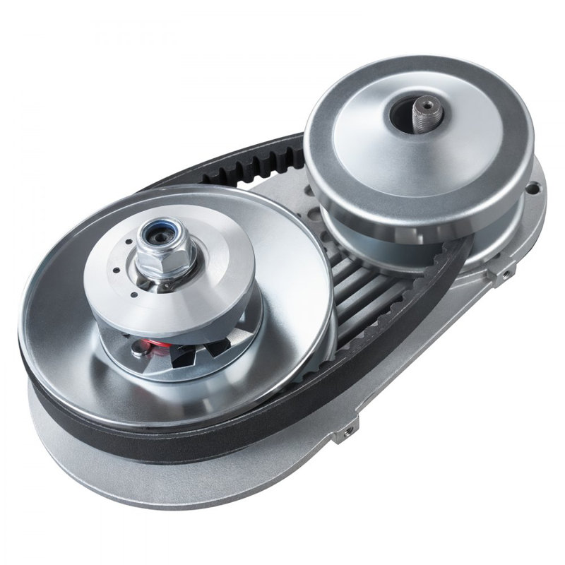 Embrayage durable 2000 RPM avec moteur 2-8 HP et courroie en caoutchouc, Chrome