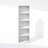 Ebern Designs Reed Open Shelf Multipurpose Bookcase, Storage Organizer, White-1556368219
