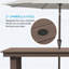 Chaise de patio en PEHD-1670623568