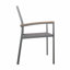 Chaise de salle à manger moderne pour patio
