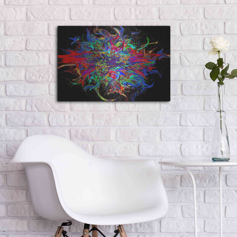 Art mural en métal «Big Bang» de Wrought Studio ™, H 16 po x l 24 po