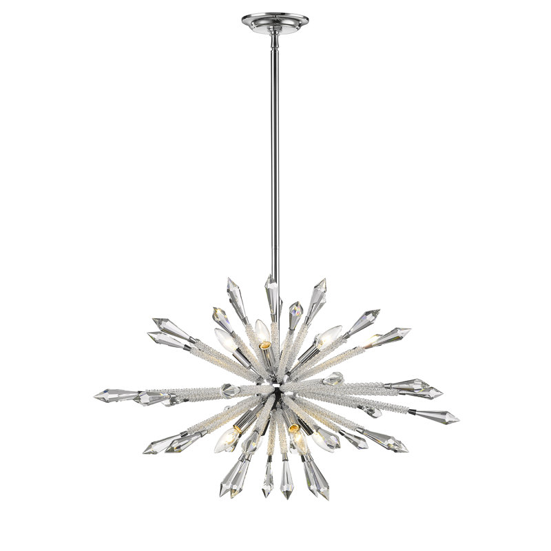 Lustre sphérique Spoutnik à 8 lumières Pickering