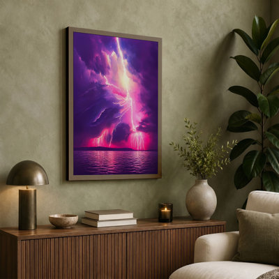 Storm's Electric Fury Modern - Print