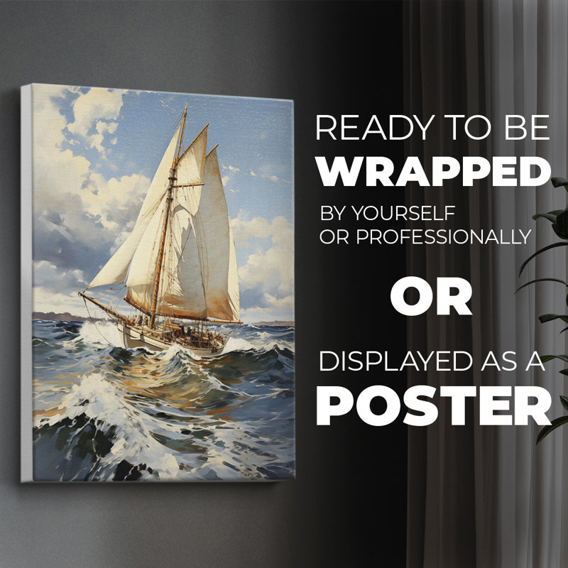 NAUTICAL Series CECLIX - Impression sur toile seulement - NON CADRE, H 18 po x l 12 po